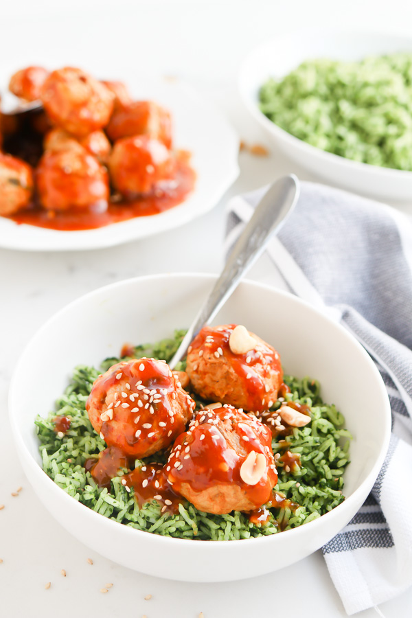 Kung Pao Meatballs